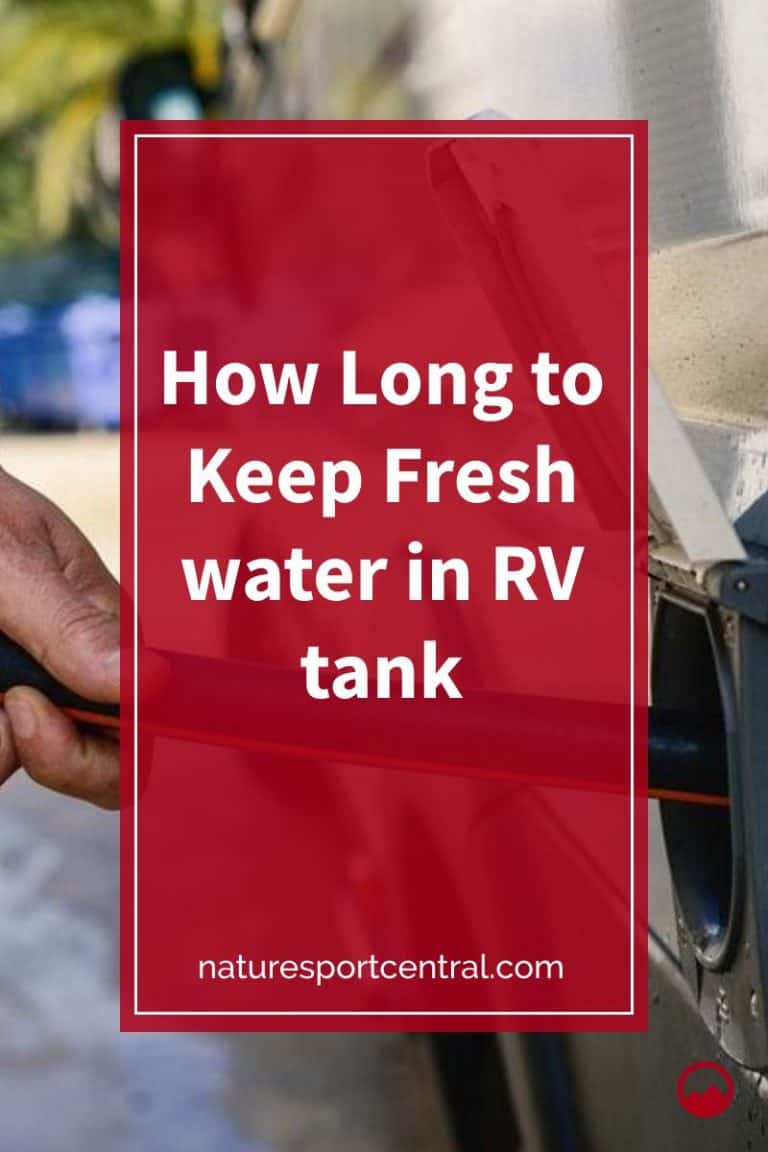 How Long to Keep Fresh water in RV tank