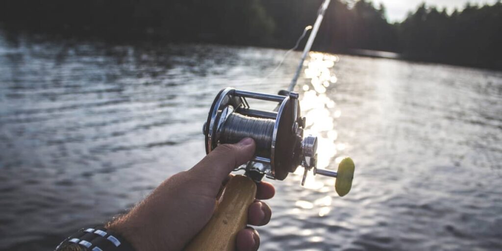 Fishing in the Sunset