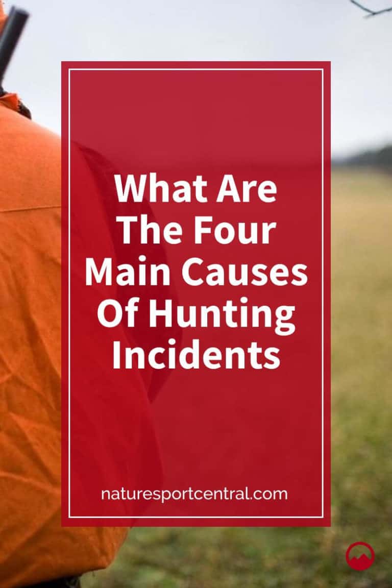 What are the four main causes of hunting incidents 