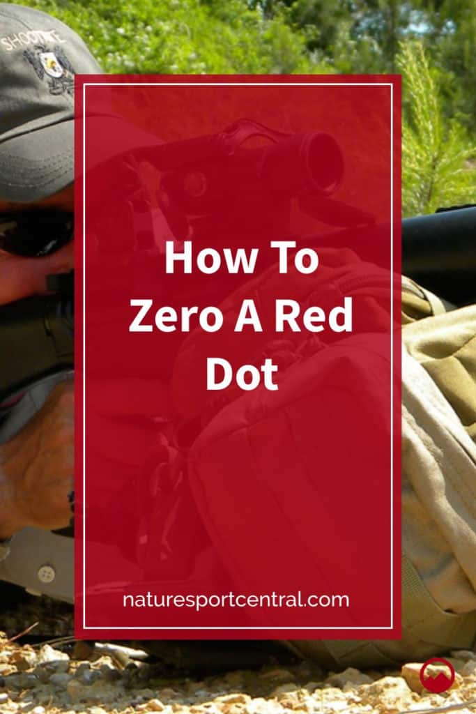 How To Zero A Red Dot