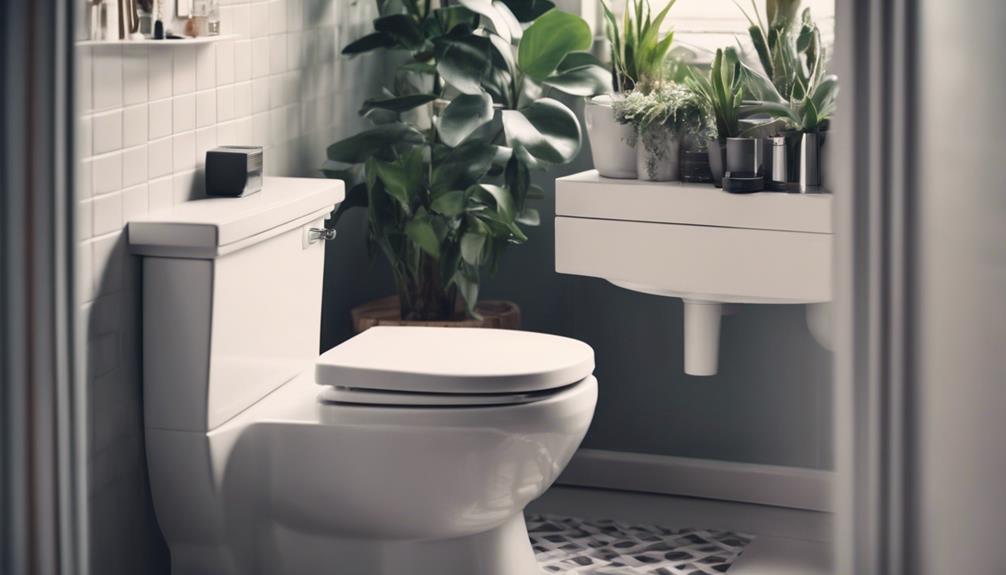 compact toilets save space