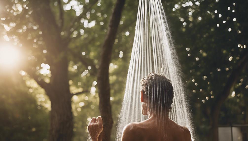 solar shower bags benefits