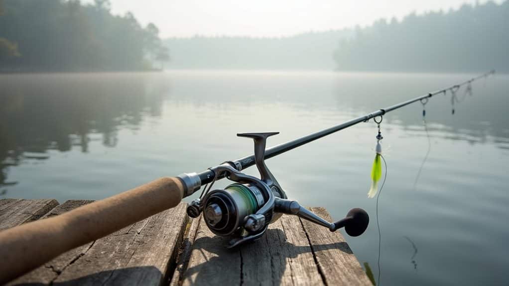 balanced rod and reel