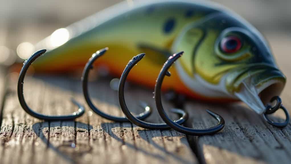 best hook size largemouth bass