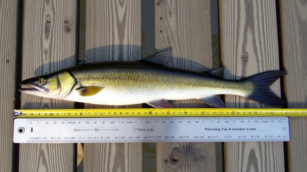 chain pickerel size records