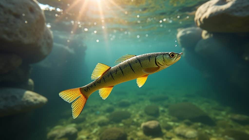 colorful lures attract smallmouth
