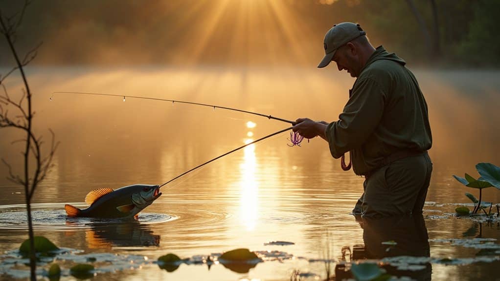 pro pond bass fishing techniques