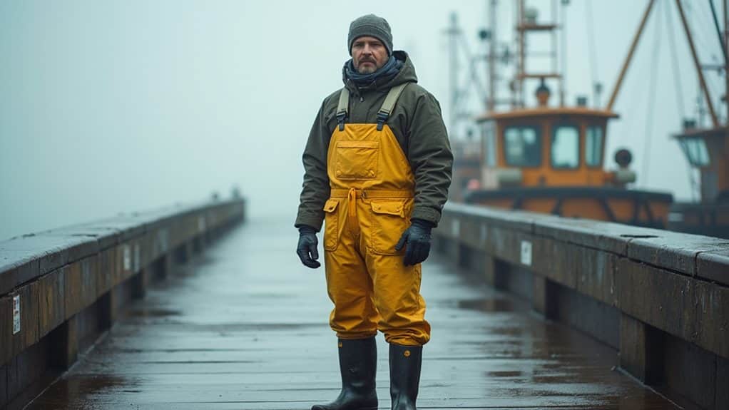 weather appropriate fishing attire