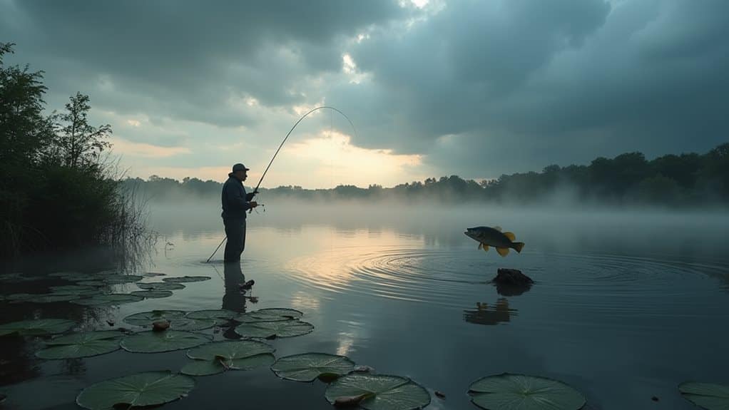 weather influences bass behavior