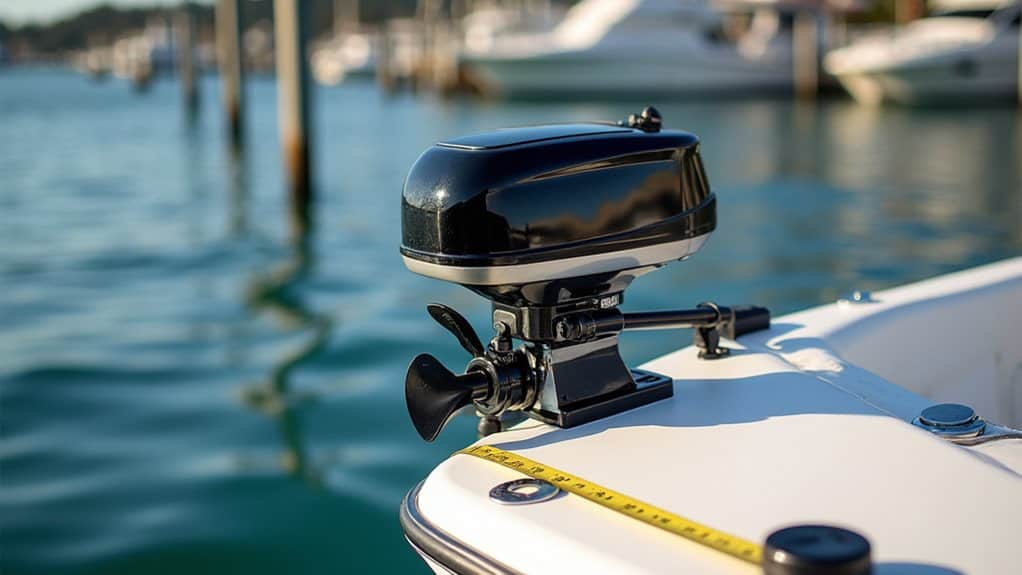 boat size determines thrust