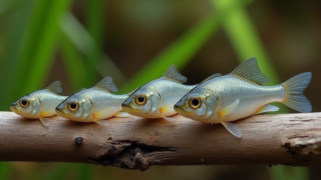 consistent body sizes observed