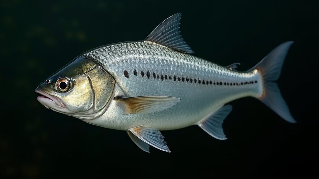 distinctive dark spot pattern