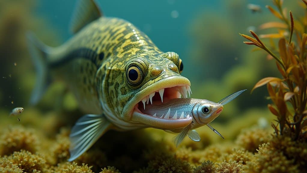 diverse diet of chain pickerel