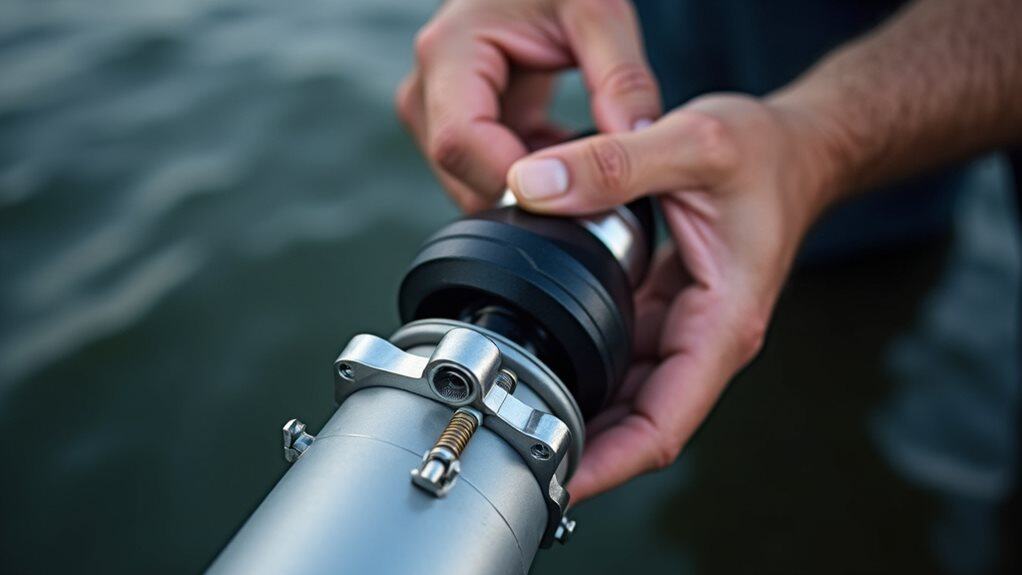 mounting transducer on motor