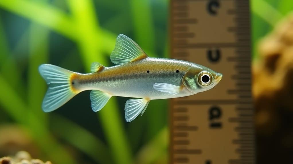 small fish size range