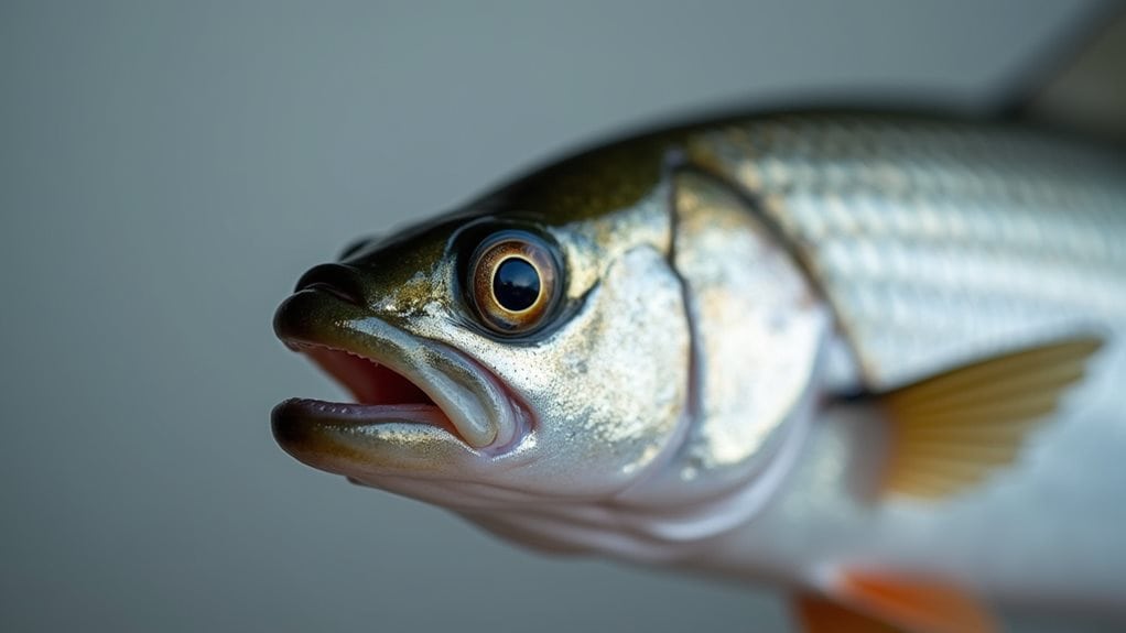 small head subterminal mouth