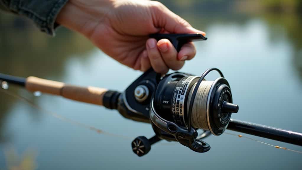 baitcaster drag controls spool tension