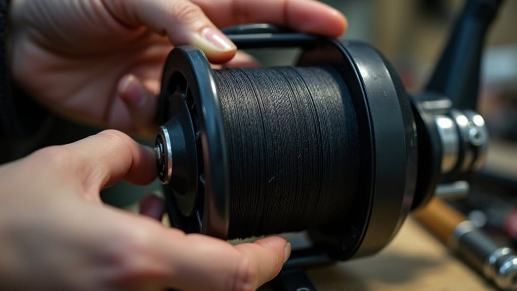 braid needs proper spooling