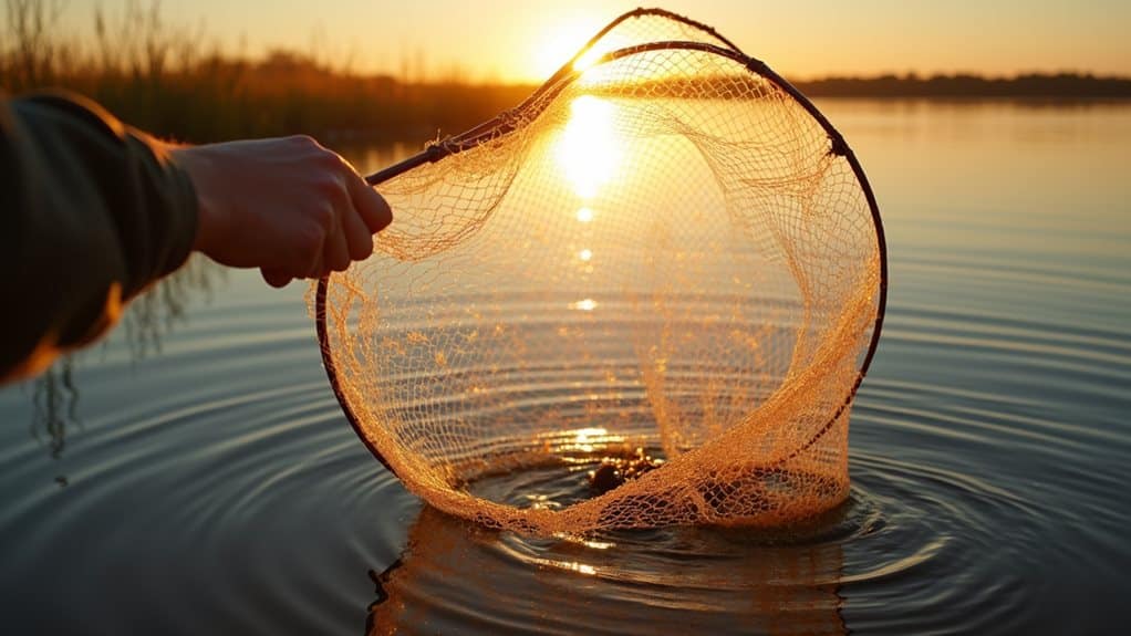 half inch mesh for shad