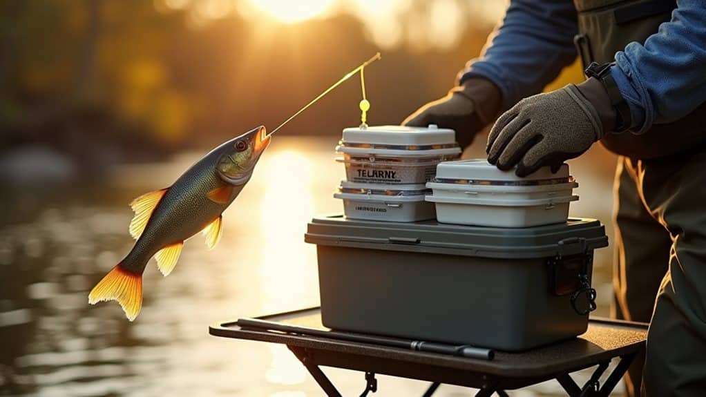 ice brined vacuum sealed labeled storage