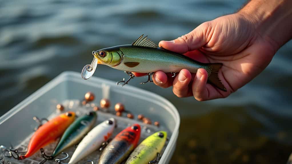 match shad size color retrieve