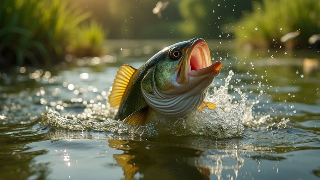 stock baitfish before bass