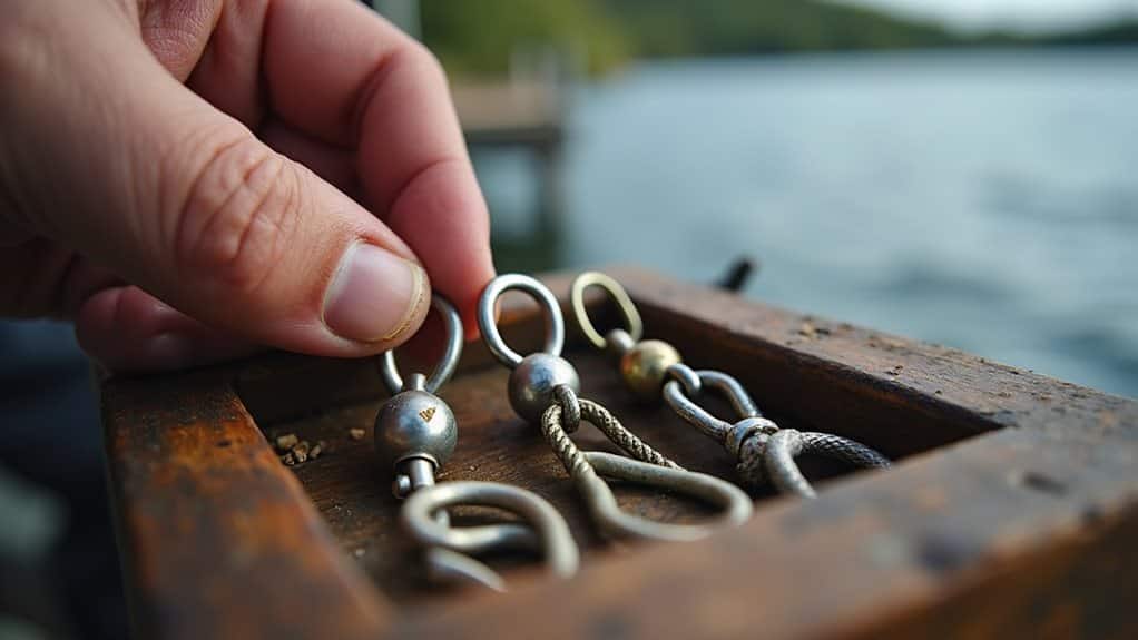 swivels match fishing applications