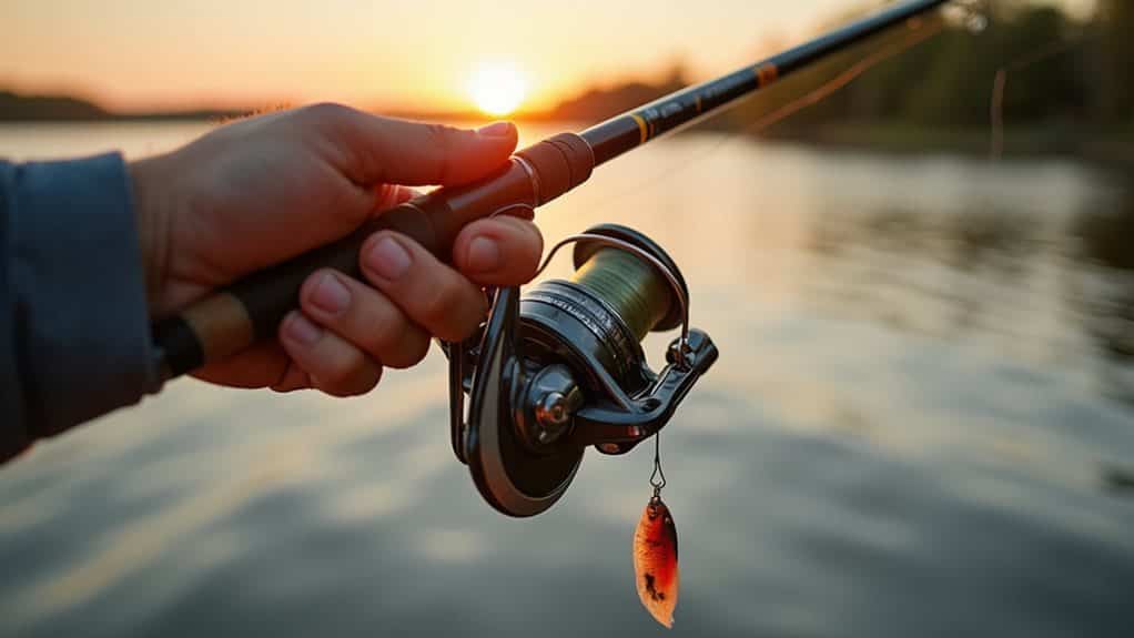 test drag with rod guides