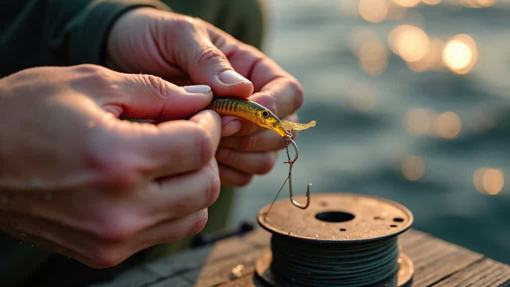texas rigging soft plastic worms