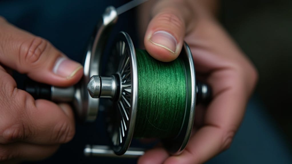 thread through spool holes