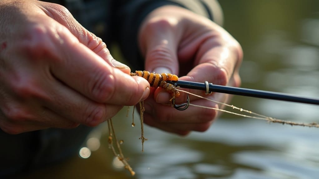 thread worm through head