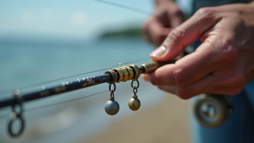 three way swivel rigging