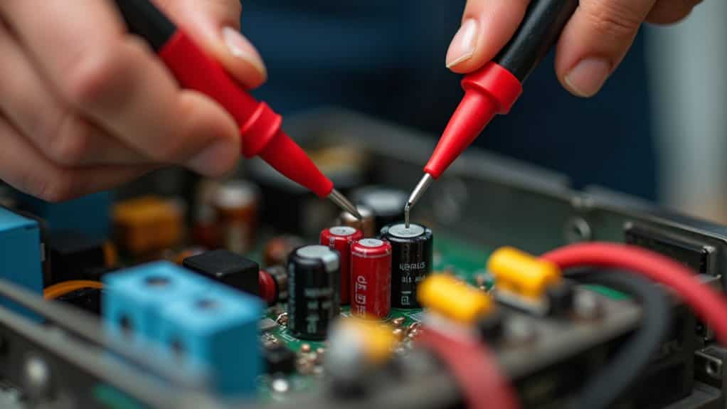 verify polarity using tests