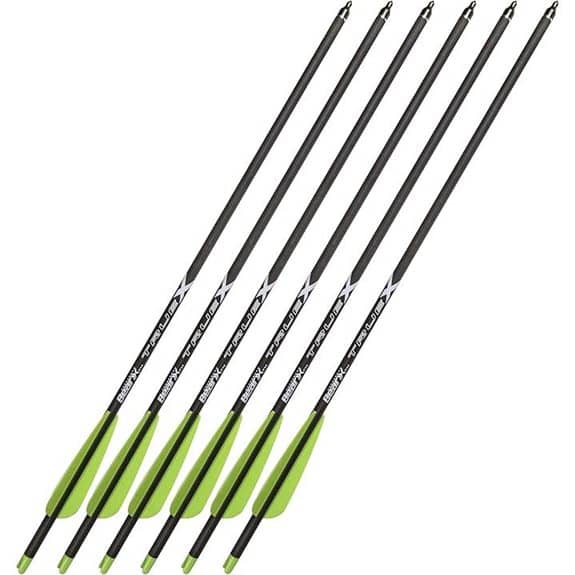Bear X 6-Pack Truex Crossbow Arrows - 20