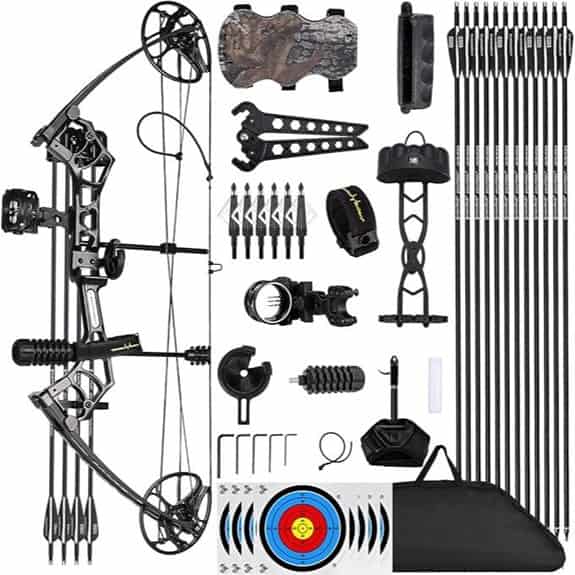 Lanneret Compound Bow Set for Adults and Beginners