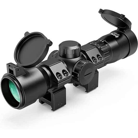 UUQ 1.5-5x32 Crossbow Scope with Illuminated Reticle