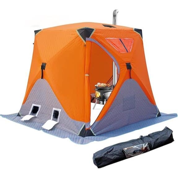 Ice Fishing Shelter for 3-4 People Insulated