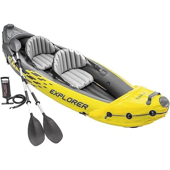 Intex Explorer K2 Inflatable Kayak Set (68307EP)