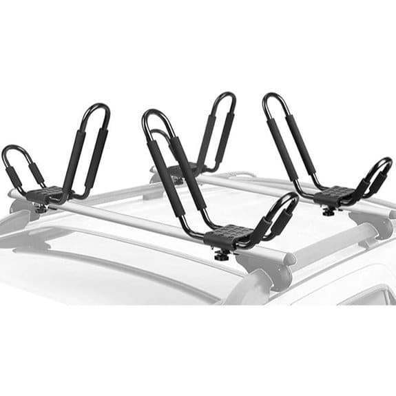 Leader Accessories Kayak Rack J-Bar with Straps