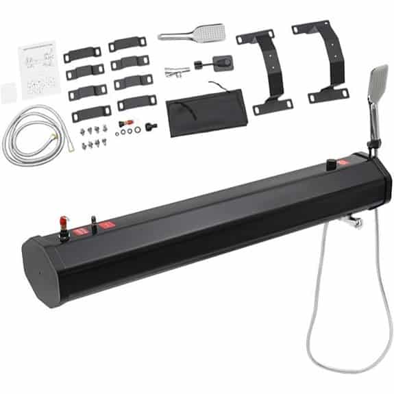 Pressurized Water Tank for Camping Shower