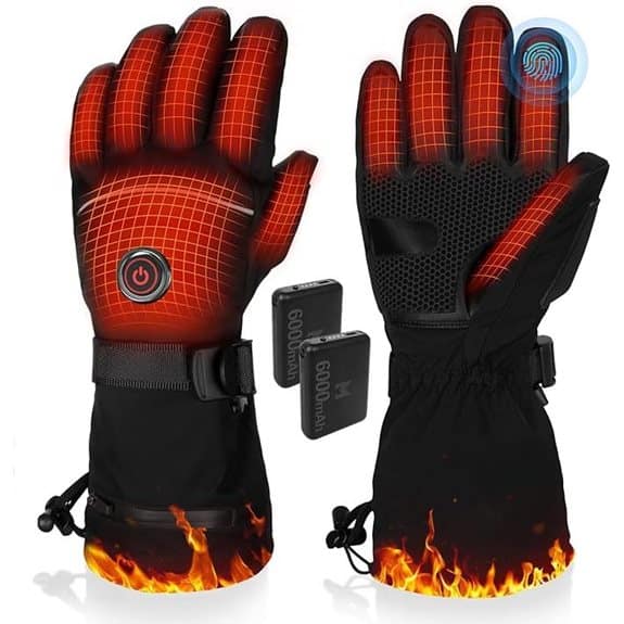 Rechargeable Heated Gloves for Men and Women