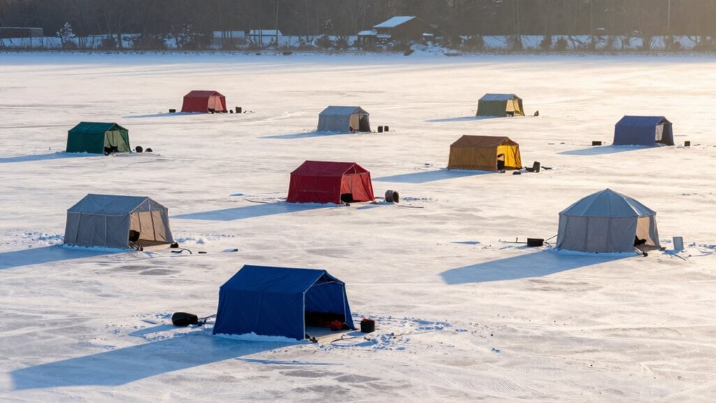 top fifteen ice fishing shelters