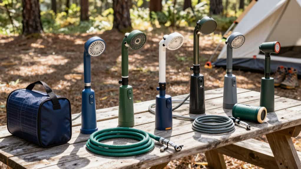 top portable camping showers