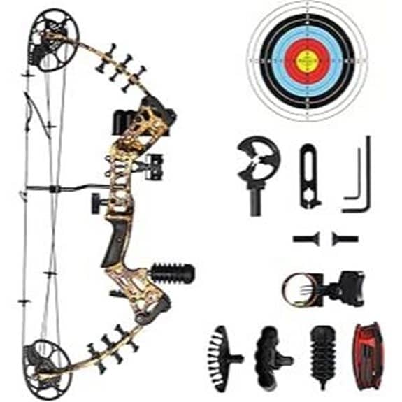 Youth Compound Bow Set for Teens and Beginners