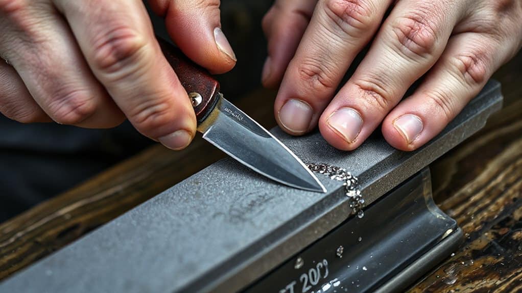 alternate sides form uniform burr