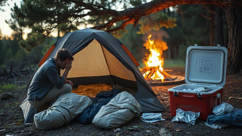 avoidable beginner camping errors