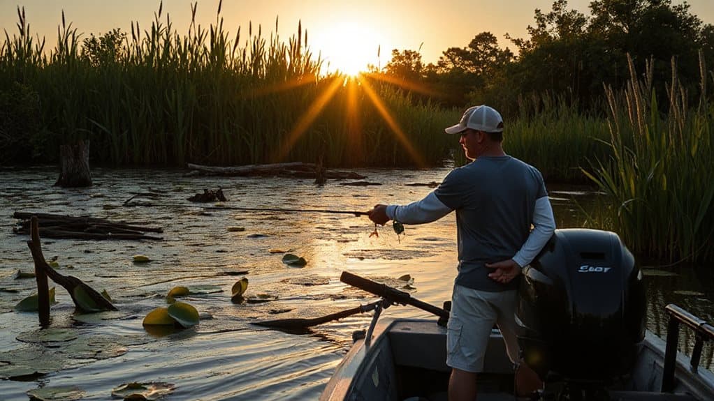 cast frogs into heavy cover