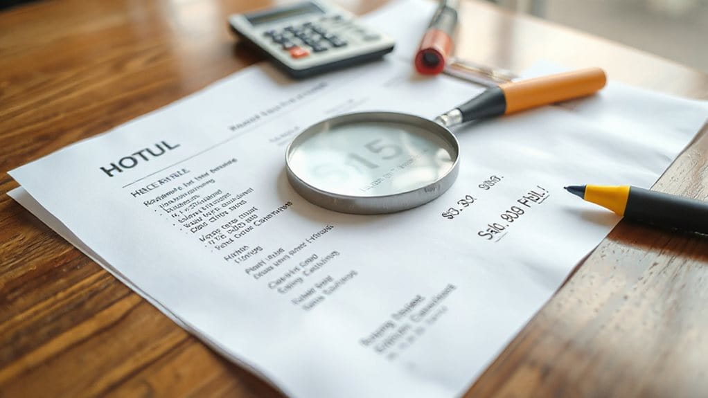 check all additional fees