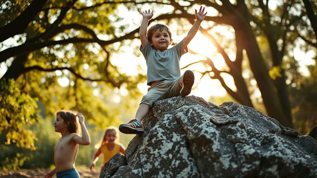 child led unstructured outdoor play