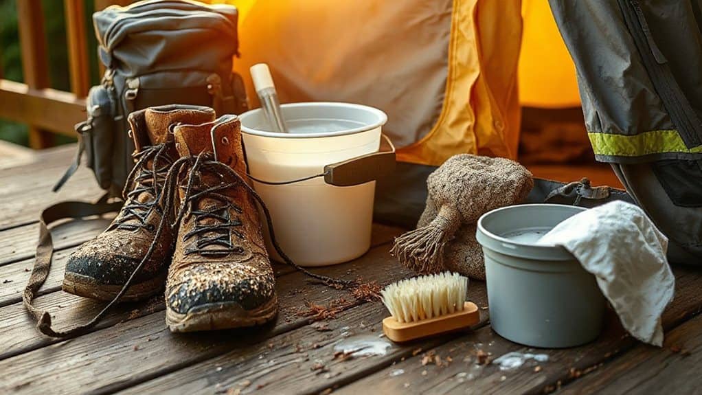 clean gear after trips